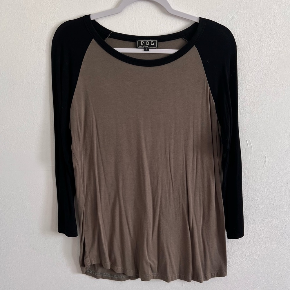 POL Raglan Top (Sz L)